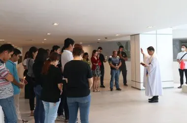 Turnover and blessing day for early residents